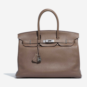 Mirror Quality Hermès Replicas Birkin 35 Togo Etoupe PHW