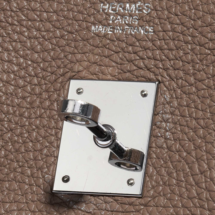 Mirror Quality Hermès Replicas Birkin 35 Togo Etoupe PHW - DLF - Image 6