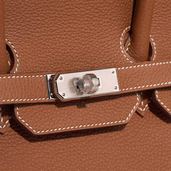 Mirror Quality Hermès Replicas Birkin 35 Togo Gold PHW - DLF - Image 7