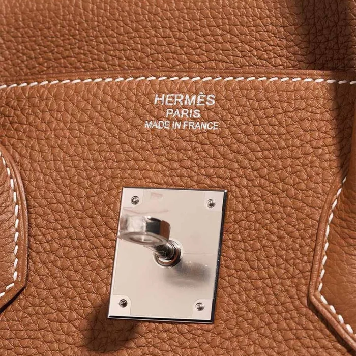 Mirror Quality Hermès Replicas Birkin 35 Togo Gold PHW - DLF - Image 6