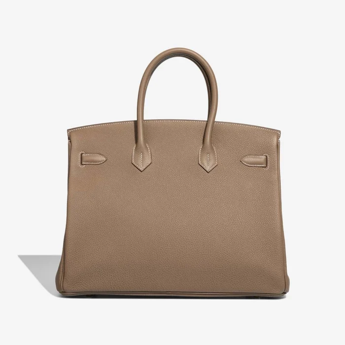 Mirror Quality Hermès Replicas Birkin 35 Togo Gris Tourterelle GHW - DLF - Image 2