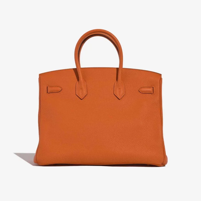 Mirror Quality Hermès Replicas Birkin 35 Togo Orange PHW - DLF - Image 2