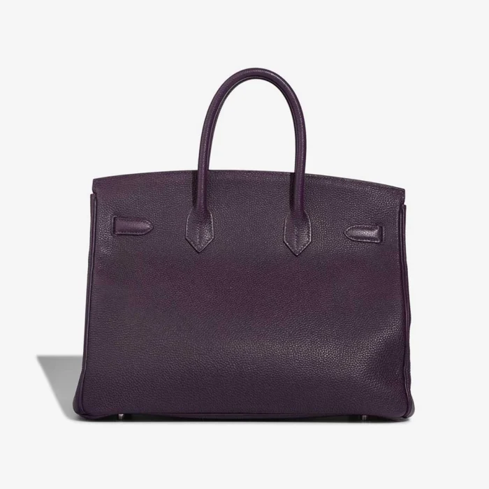 Mirror Quality Hermès Replicas Birkin 35 Togo Raisin PHW - DLF - Image 2