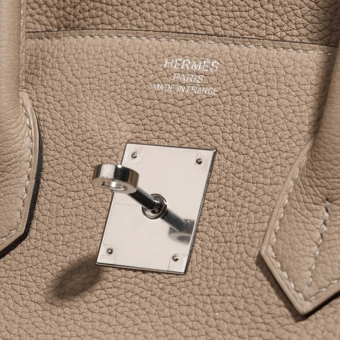 Mirror Quality Hermès Replicas Birkin 35 Togo Trench PHW - DLF - Image 6