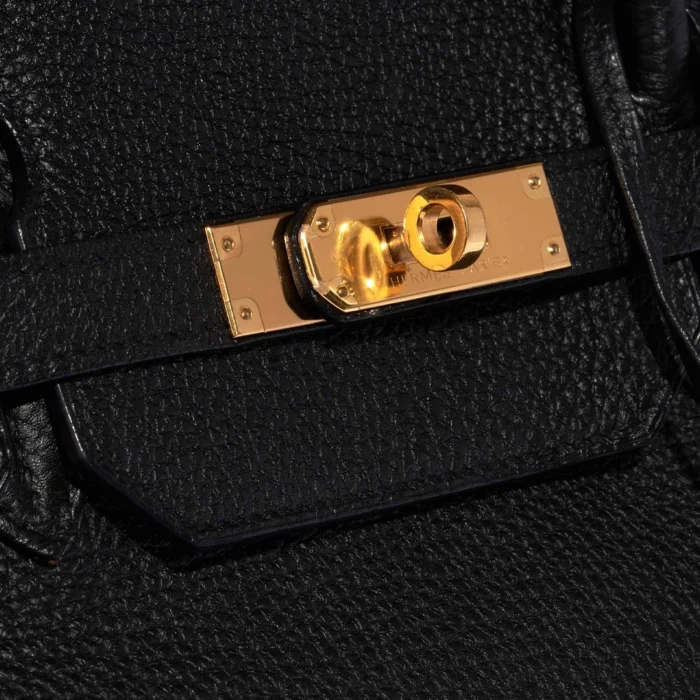 Mirror Quality Hermès Replicas Birkin 40 Togo Black GHW - DLF - Image 7