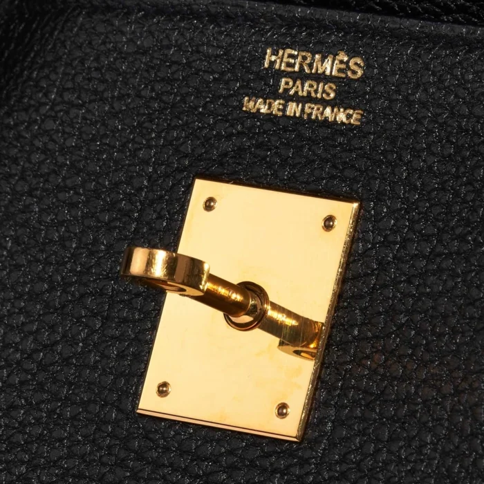 Mirror Quality Hermès Replicas Birkin 40 Togo Black GHW - DLF - Image 6