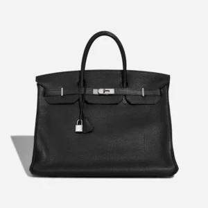 Mirror Quality Hermès Replicas Birkin 40 Togo Black PHW - DLF