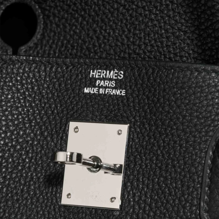 Mirror Quality Hermès Replicas Birkin 40 Togo Black PHW - DLF - Image 5