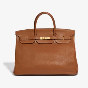 Mirror Quality Hermès Replicas Birkin 40 Togo Gold GHW | DLF