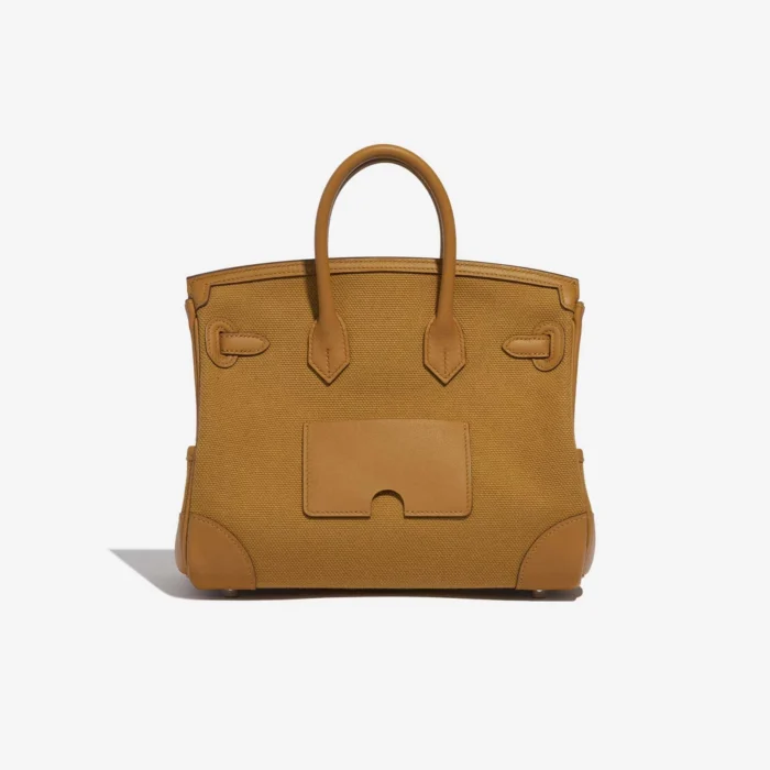 Mirror Quality Hermès Replicas Birkin Cargo 25 Toile Goeland/Veau Swift Desert/Sesame PHW - DLF - Image 2