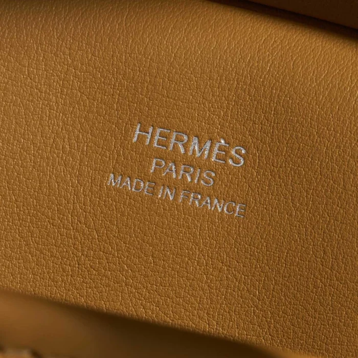 Mirror Quality Hermès Replicas Birkin Cargo 25 Toile Goeland/Veau Swift Desert/Sesame PHW - DLF - Image 6