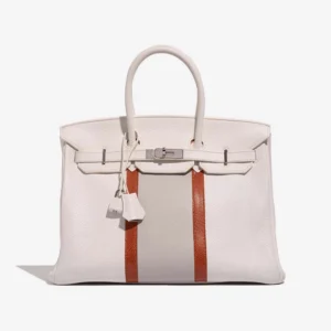 Mirror Quality Hermès Birkin 35 Clemence/Lizard - Direct Luxury
