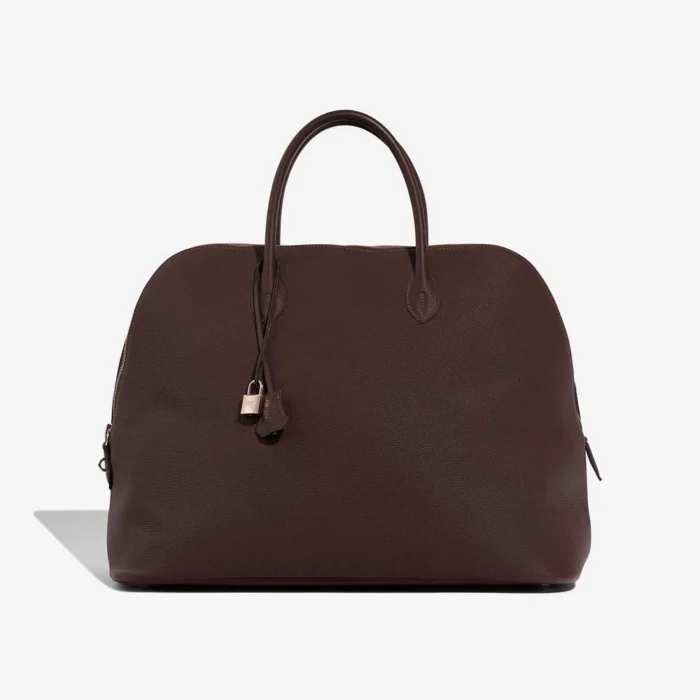 Mirror Quality Hermès Replicas Bolide 1923 45 Togo Cacao PHW - DLF