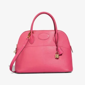 Mirror Quality Hermès Replicas Bolide 31 Chevre Rose Lipstick GHW - DLF