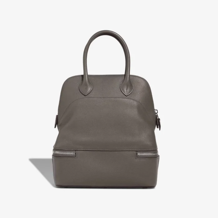 Mirror Quality Hermès Replicas Bolide Secret Evercolor Gris Meyer PHW - DLF - Image 3