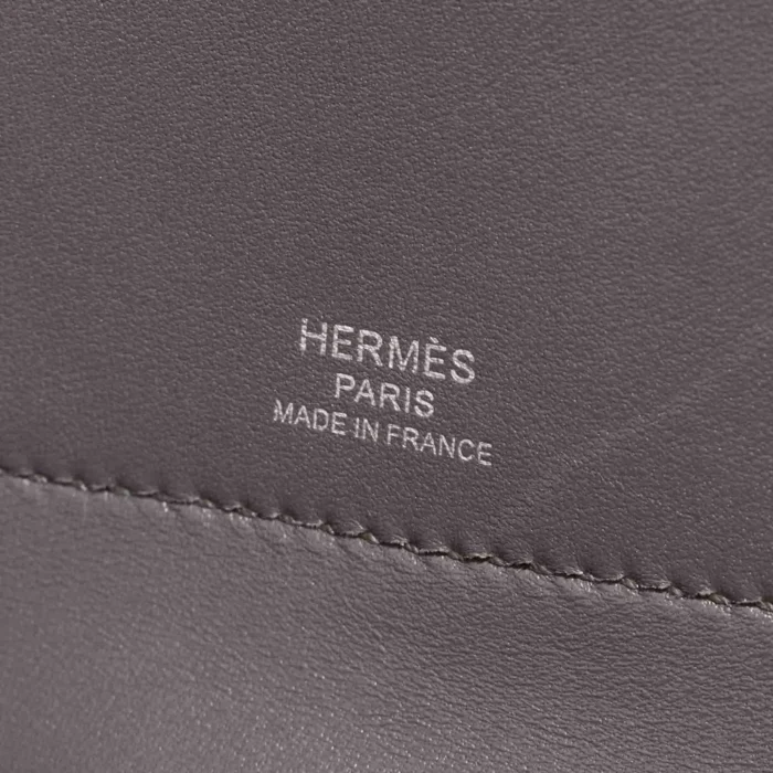 Mirror Quality Hermès Replicas Bolide Secret Evercolor Gris Meyer PHW - DLF - Image 2