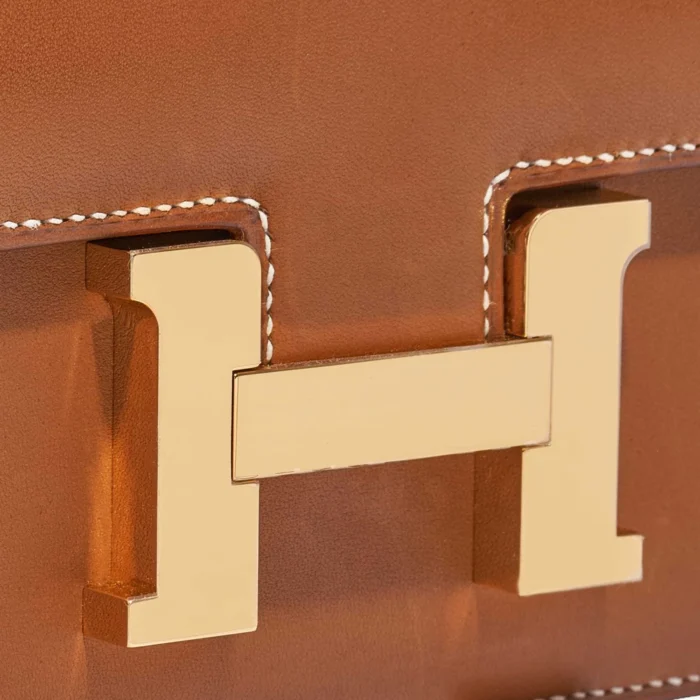 Mirror Quality Hermès Replicas Constance 18 Barenia Fauve GHW - DLF - Image 6