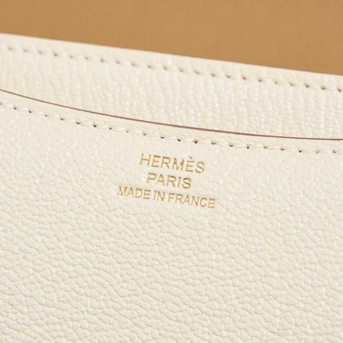Mirror Quality Hermès Replicas Constance 18 Chevre Mysore Mushroom/Biscuit GHW - DLF - Image 2