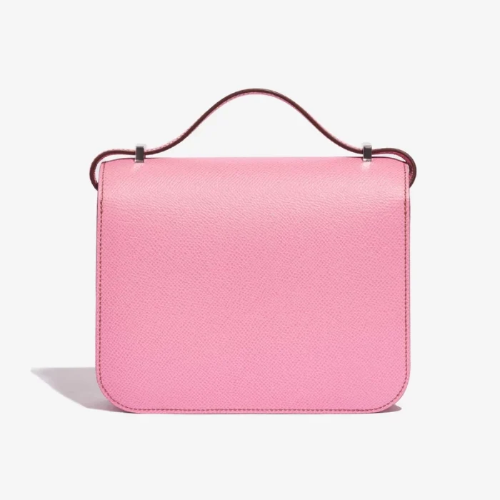 Mirror Quality Hermès Replicas Constance 18 Epsom 5P Bubblegum PHW - DLF - Image 2