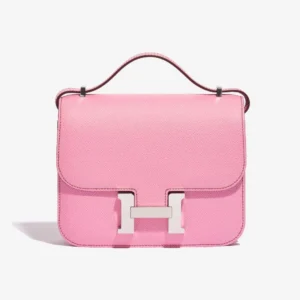 Mirror Quality Hermès Replicas Constance 18 in Bubblegum PHW