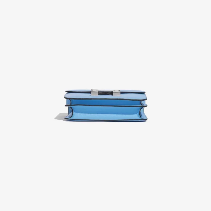 Mirror Quality Hermès Replicas Constance 18 Epsom Blue Celeste PHW - DLF - Image 3