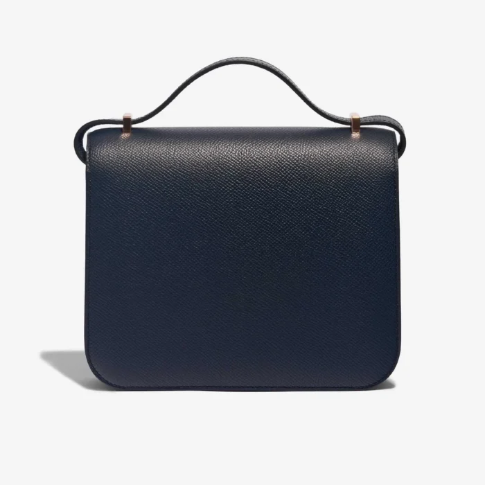 Mirror Quality Hermès Replicas Constance 18 Epsom Blue Indigo GHW - DLF - Image 2