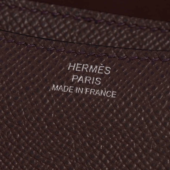 Mirror Quality Hermès Replicas Constance 18 Epsom Rouge Sellier/Framboise GHW - DLF - Image 5