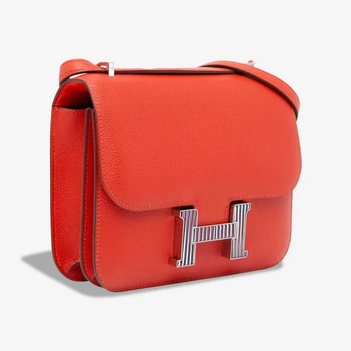 Mirror Quality Hermès Replicas Constance 18 Evercolor Rouge de Coeur PHW - DLF - Image 6