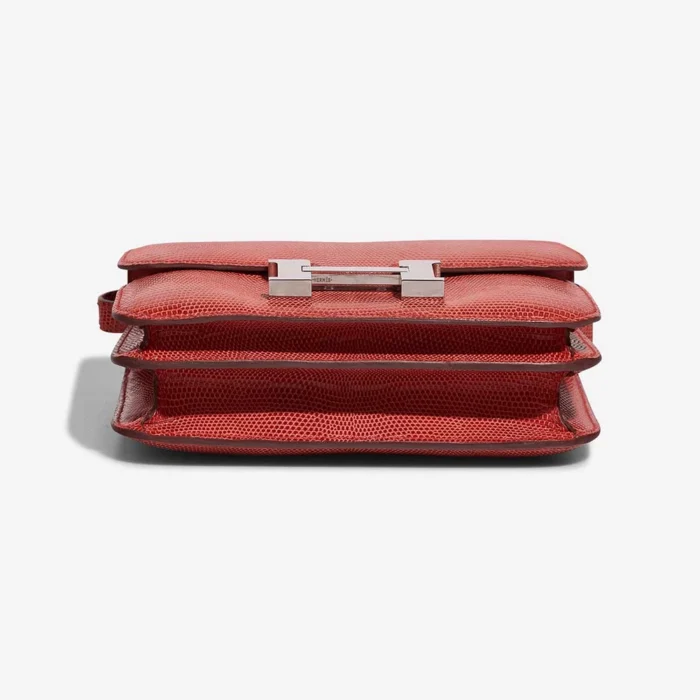 Mirror Quality Hermès Replicas Constance 18 Lizard Sanguine PHW - DLF - Image 4