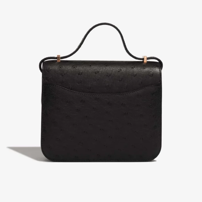 Mirror Quality Hermès Replicas Constance 18 Ostrich Black GHW - DLF - Image 3