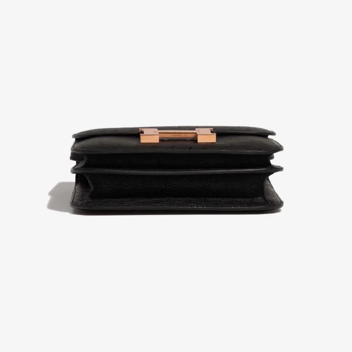 Mirror Quality Hermès Replicas Constance 18 Ostrich Black GHW - DLF - Image 4