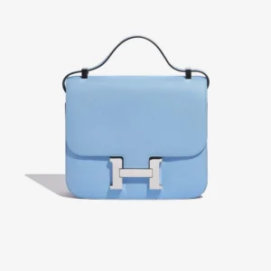 Mirror Quality Hermès Replicas Constance 24 Epsom Celeste PHW – DLF