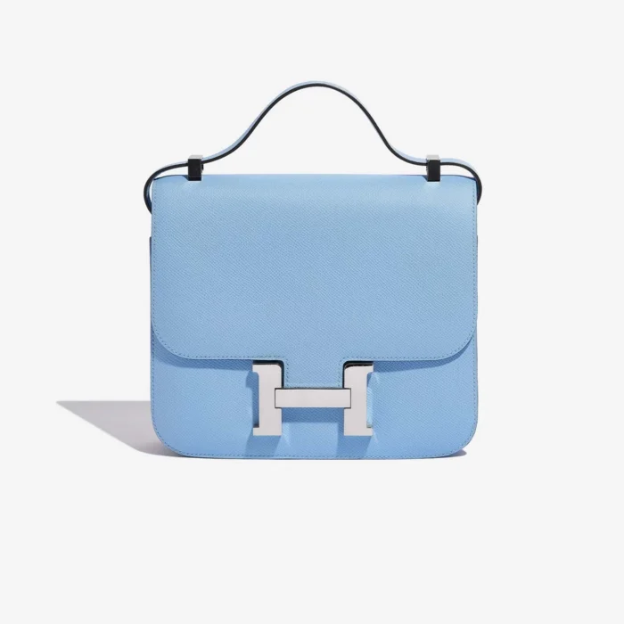 Mirror Quality Hermès Replicas Constance 24 Epsom Celeste PHW – DLF