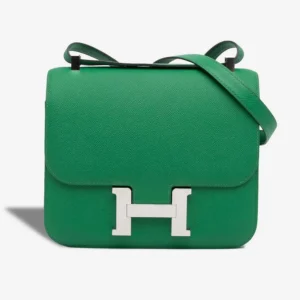 Mirror Quality Hermès Replicas Constance 24 Epsom Vert Vertigo PHW - DLF