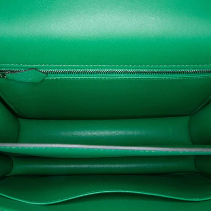 Mirror Quality Hermès Replicas Constance 24 Epsom Vert Vertigo PHW - DLF - Image 5