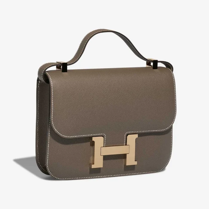 Mirror Quality Hermès Replicas Constance 24 Epsom Etoupe GHW - DLF - Image 4