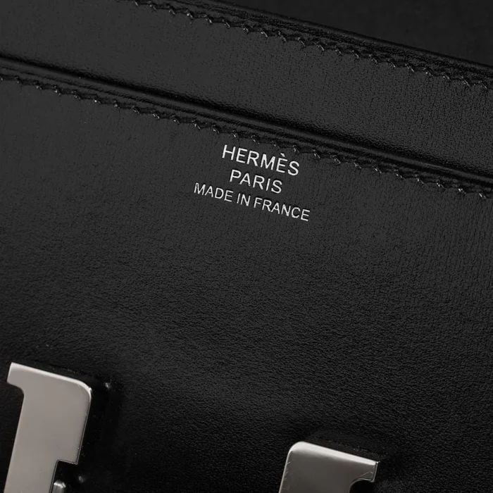 Mirror Quality Hermès Replicas Constance To Go Box Black PHW - DLF - Image 2