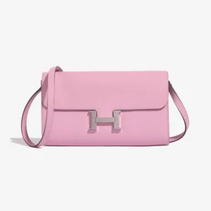 Mirror Quality Hermès Constance To Go Epsom Mauve PHW - DLF