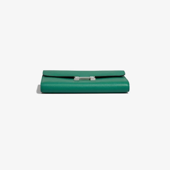 Mirror Quality Hermès Replicas Constance To Go Epsom Vert Jade/Blue Brume PHW - DLF - Image 4