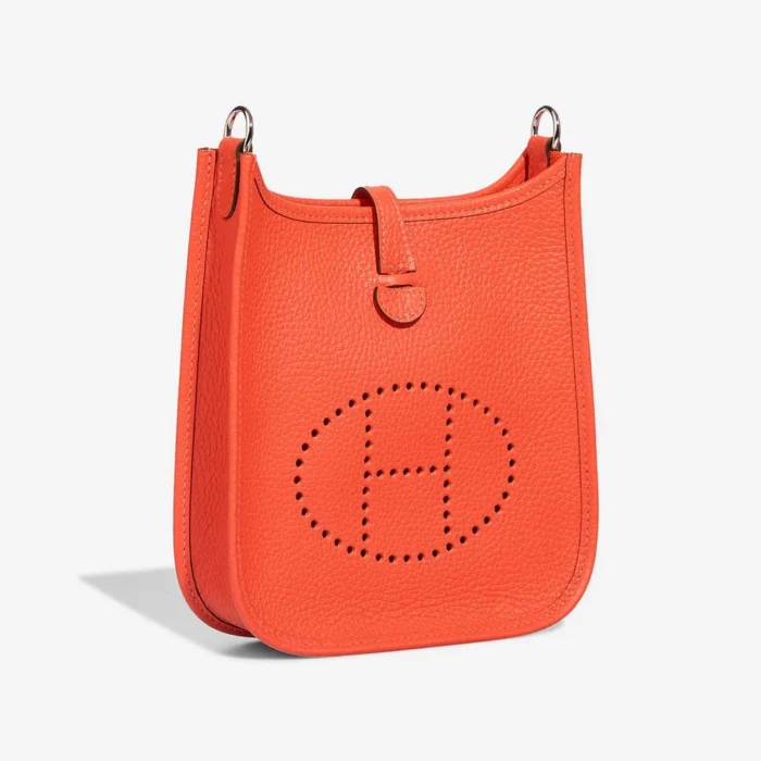 Mirror Quality Hermès Replicas Evelyne 16 Amazone Orange Field PHW - DLF - Image 2