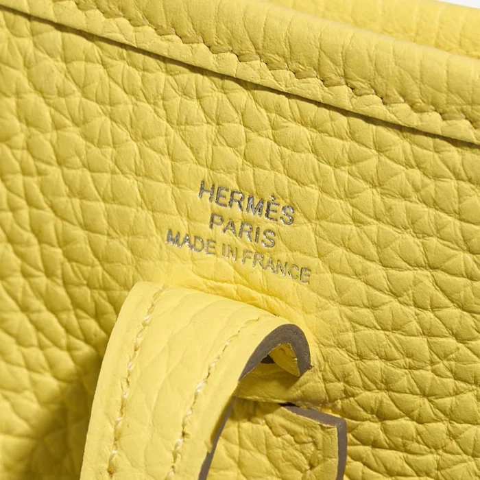 Mirror Quality Hermès Replicas Evelyne 16 Amazone/Taurillon Clemence Lime PHW - DLF - Image 2