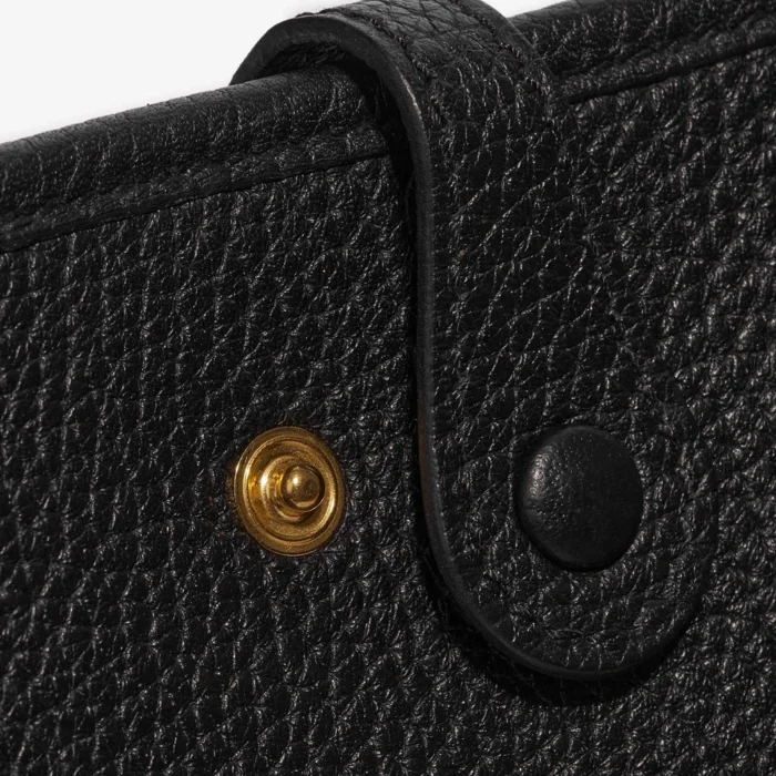 Mirror Quality Hermès Replicas Evelyne 16 Clemence Black GHW - DLF - Image 7