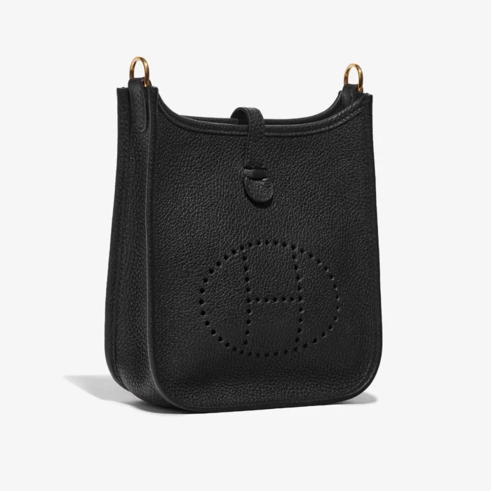 Mirror Quality Hermès Replicas Evelyne 16 Clemence Black GHW - DLF - Image 4