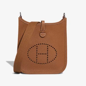 Mirror Quality Hermès Replicas Evelyne 16 Clemence Gold PHW - DLF