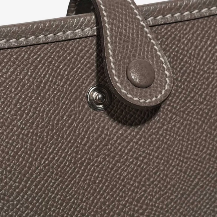 Mirror Quality Hermès Replicas Evelyne 16 Epsom Etoupe PHW - DLF - Image 7