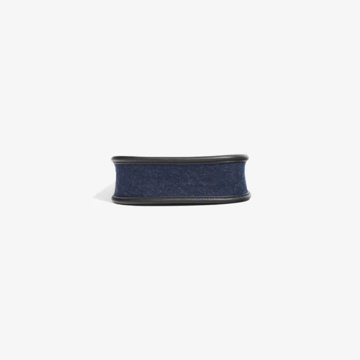 Mirror Quality Hermès Replicas Evelyne 16 Swift/Felt Blue Nuit/Black PHW - DLF - Image 3