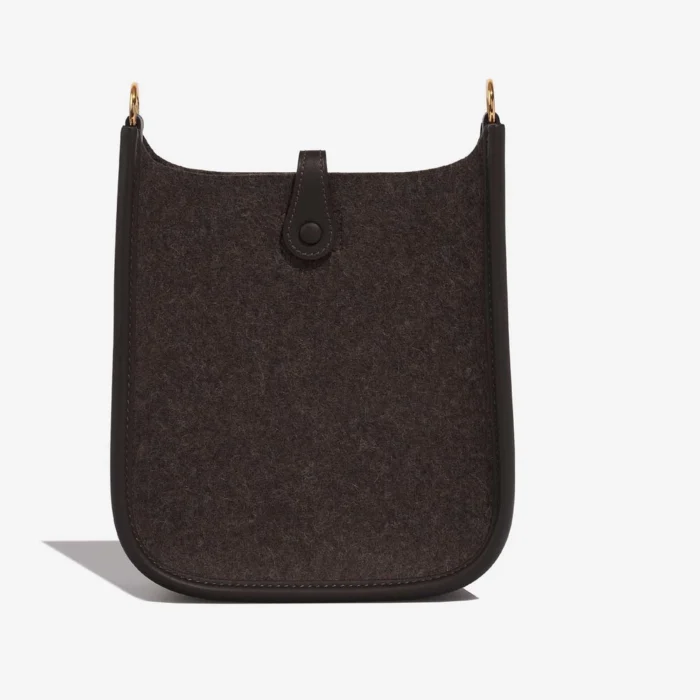 Mirror Quality Hermès Replicas Evelyne 16 Swift/Felt ebene GHW - DLF - Image 3