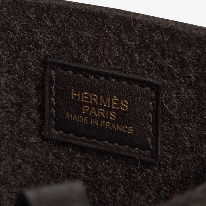 Mirror Quality Hermès Replicas Evelyne 16 Swift/Felt ebene GHW - DLF - Image 2