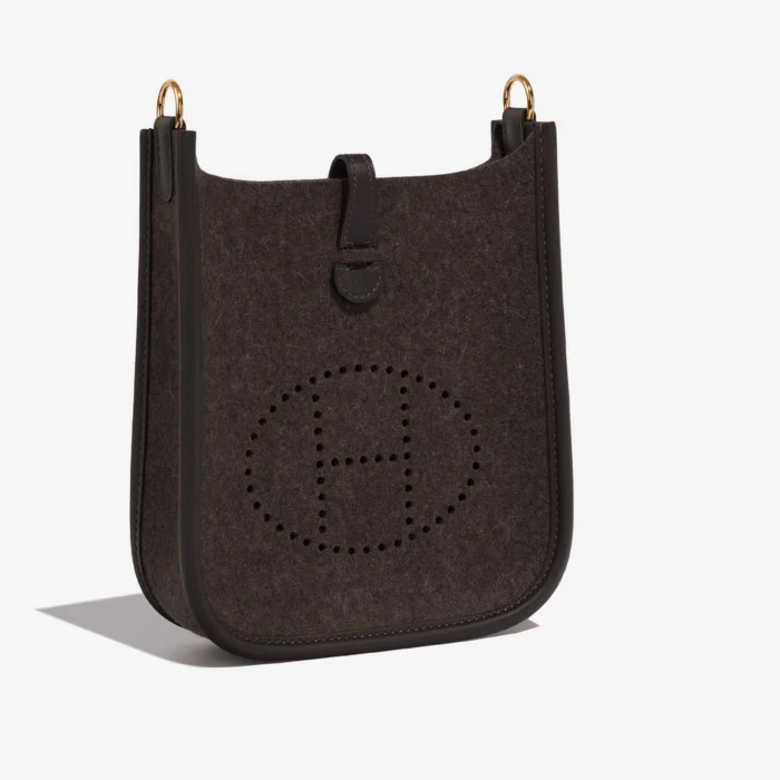 Mirror Quality Hermès Replicas Evelyne 16 Swift/Felt ebene GHW - DLF - Image 5
