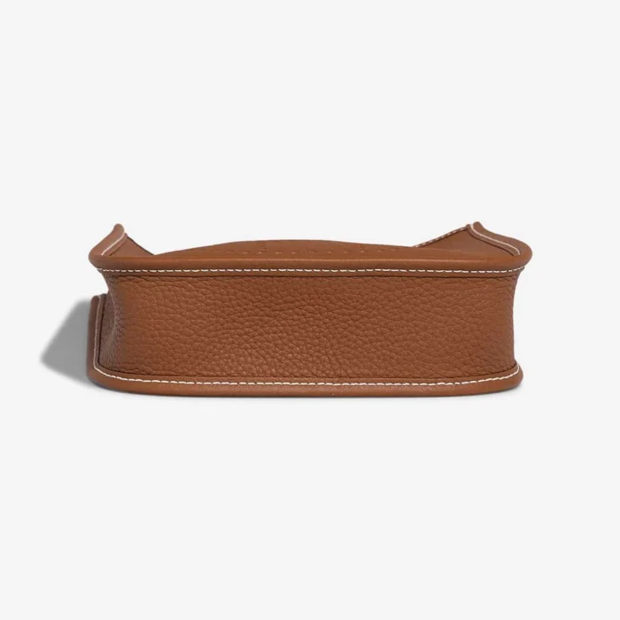 Mirror Quality Hermès Replicas Evelyne 16 Taurillon Clemence Gold GHW - DLF - Image 4